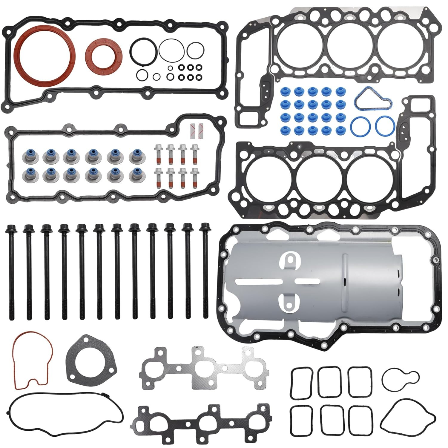 Head Gasket Set with Bolts for Dodge Ram 1500 Dakota Jeep Liberty 3.7L HS26229PT