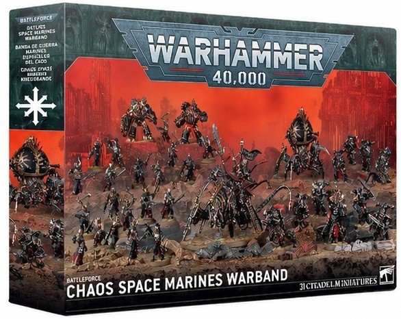 Battleforce Chaos Space Marines Warband NEW/SEALED