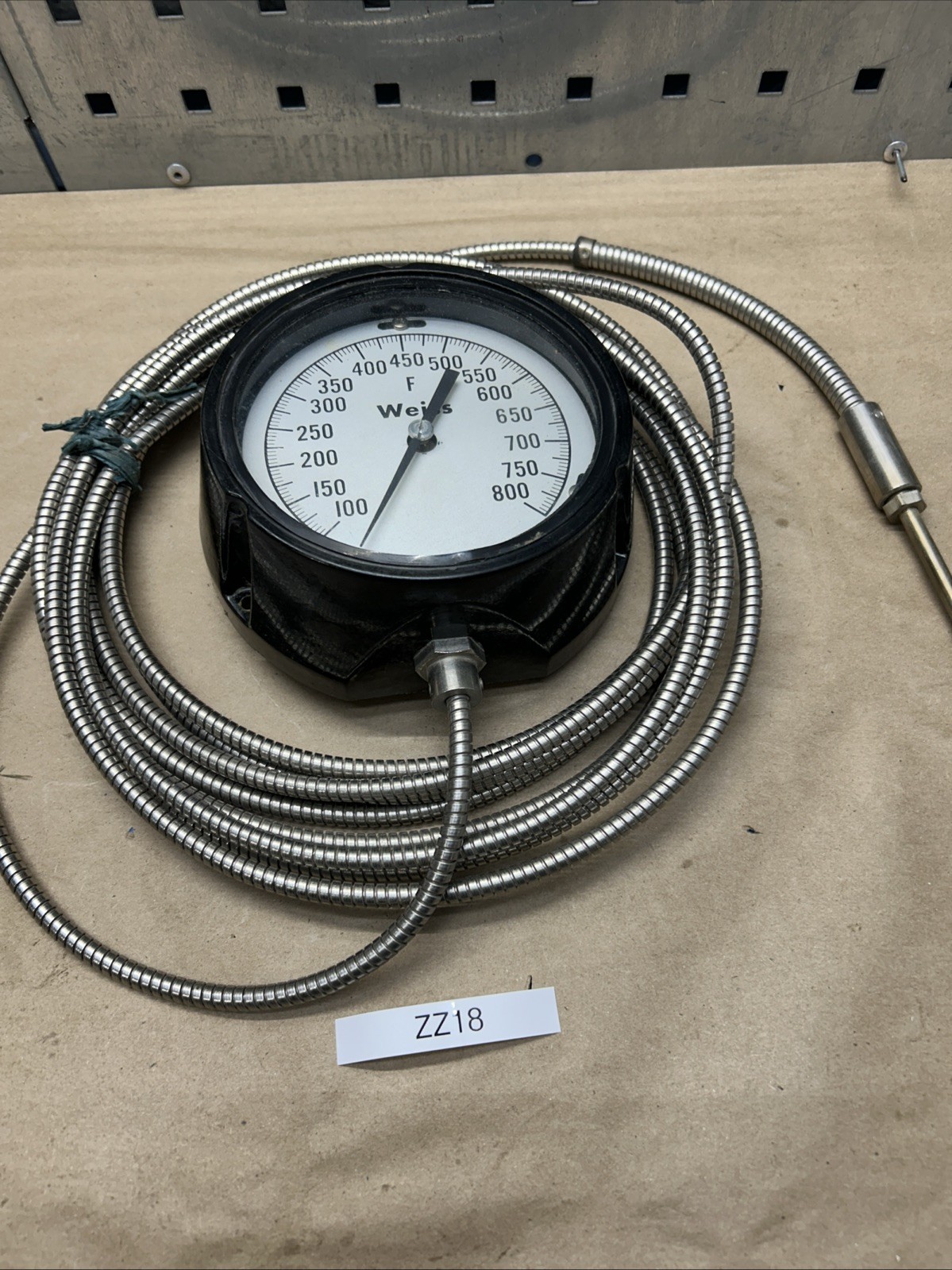 *Pre-Owned* WEKSLER Instruments Temperature Gauge Weiss 100-800 + Warranty