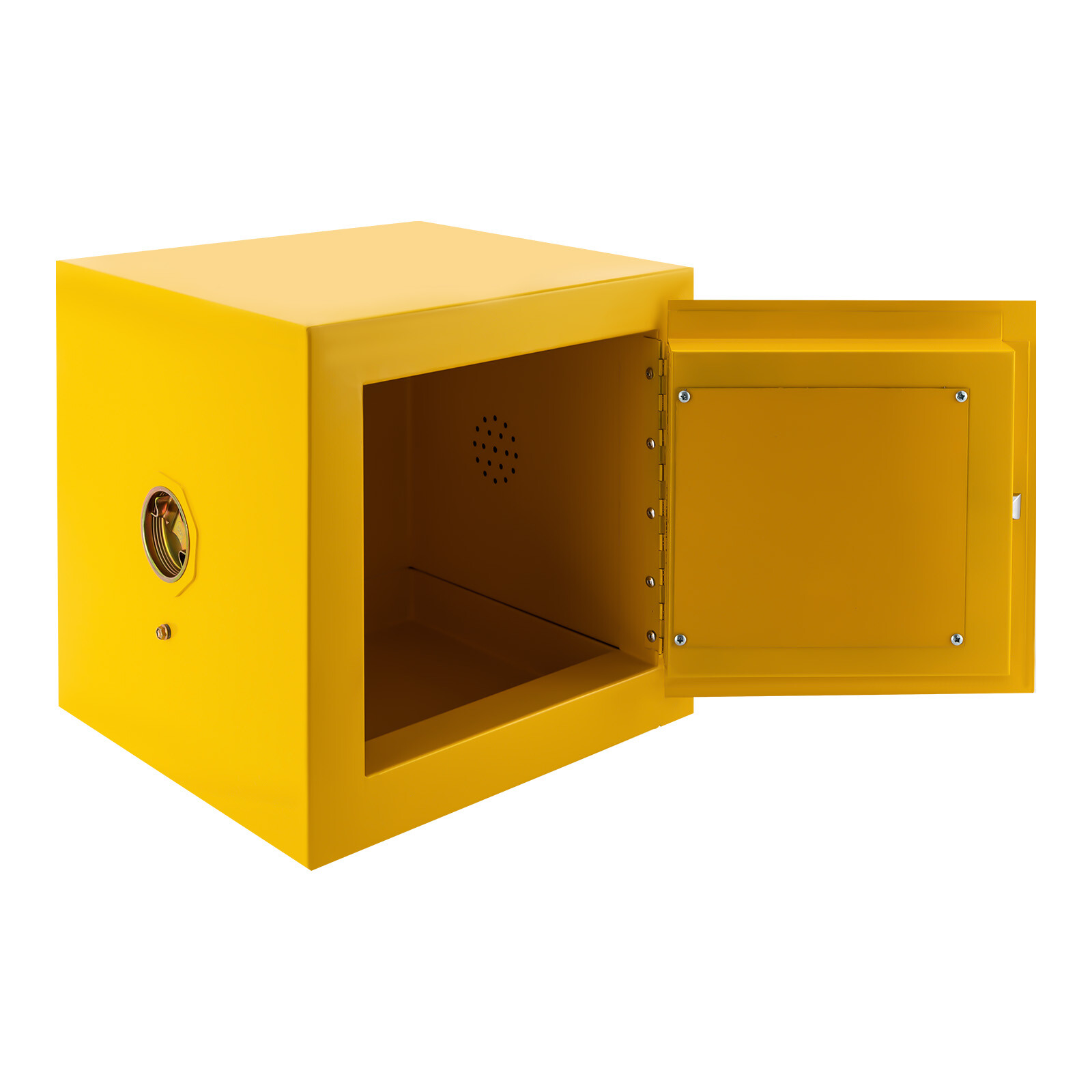 2Gal Flammable Cubic Hazardous Storage Cabinet Fireproof & Leakproof Liquid Bin