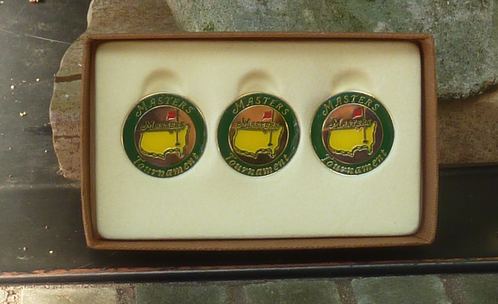 The Masters 2021 Dome Ball Markers 3 Pack - Great Gift