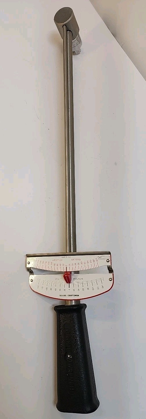 Vintage Sears Craftsman Torque Wrench  "44642"  Made in USA