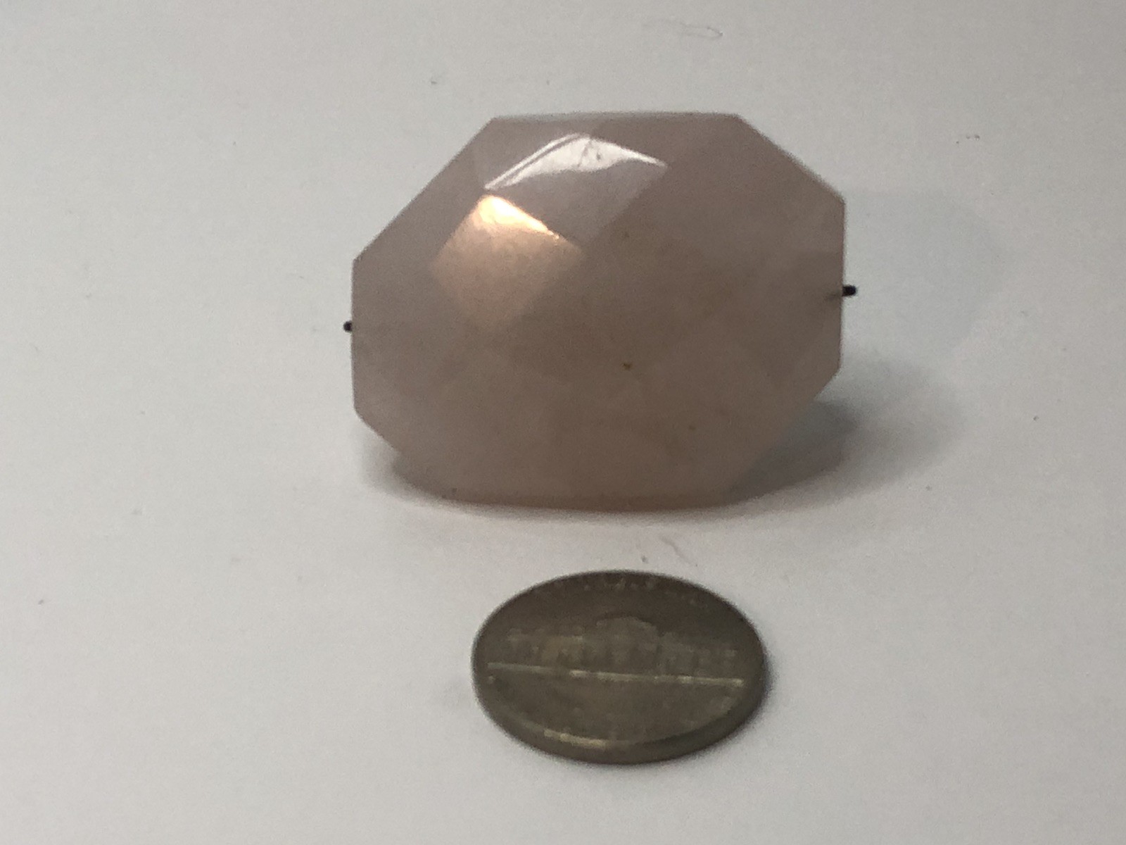 Large natural Quartz Artisan statement ring Size 7
