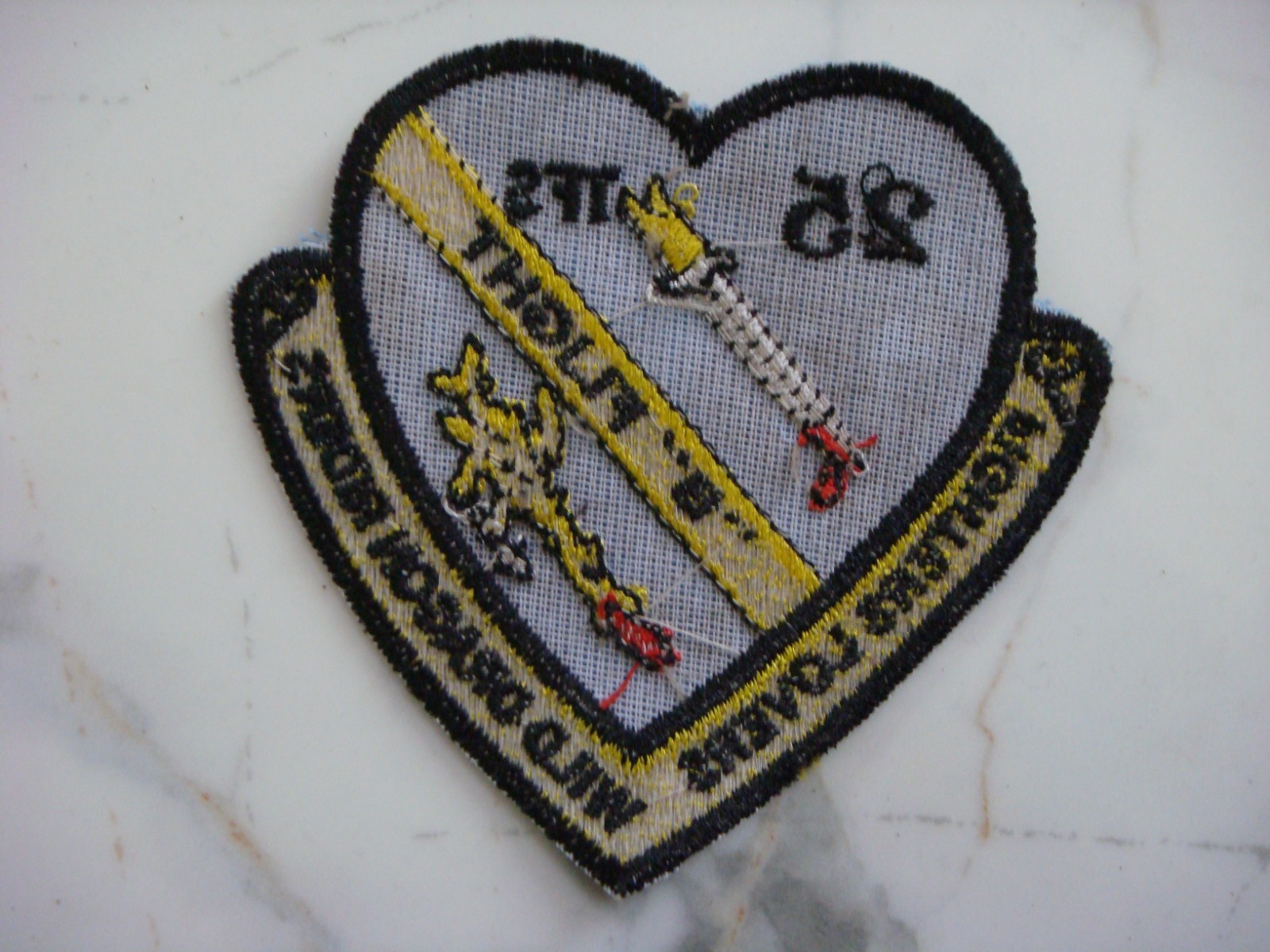 USAF B FLIGHT 25th TACTICAL FIGHTER SQUADRON, VIETNAM WAR PATCH