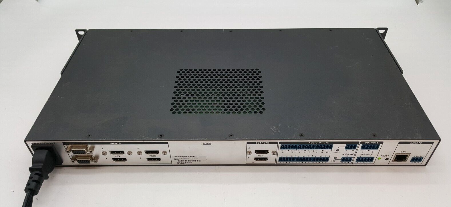 Extron IN1606 Six-Input HDCP-Compliant Scaling Presentation Switcher