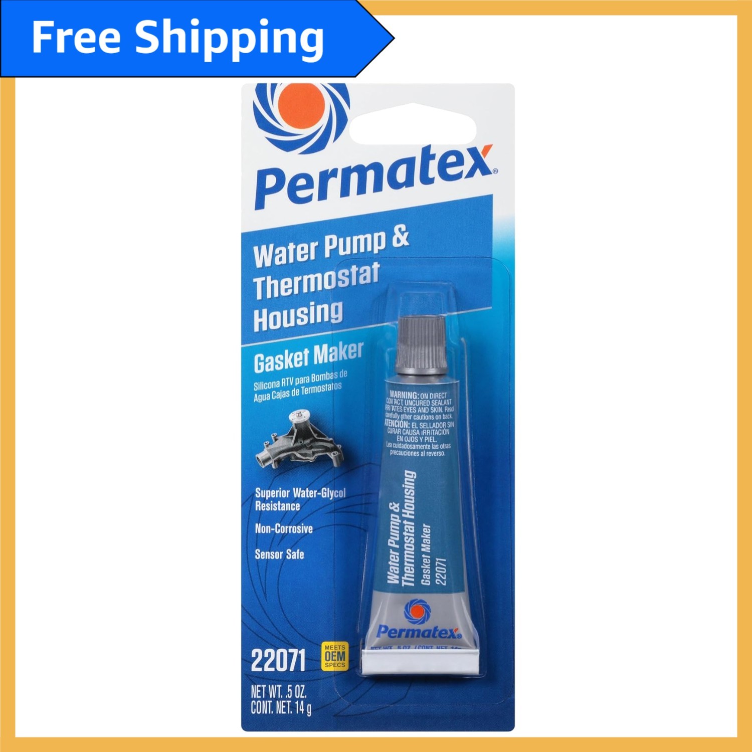 Top-Rated RTV Silicone Gasket for Water Repair - 0.5 oz with Superior Adhesion