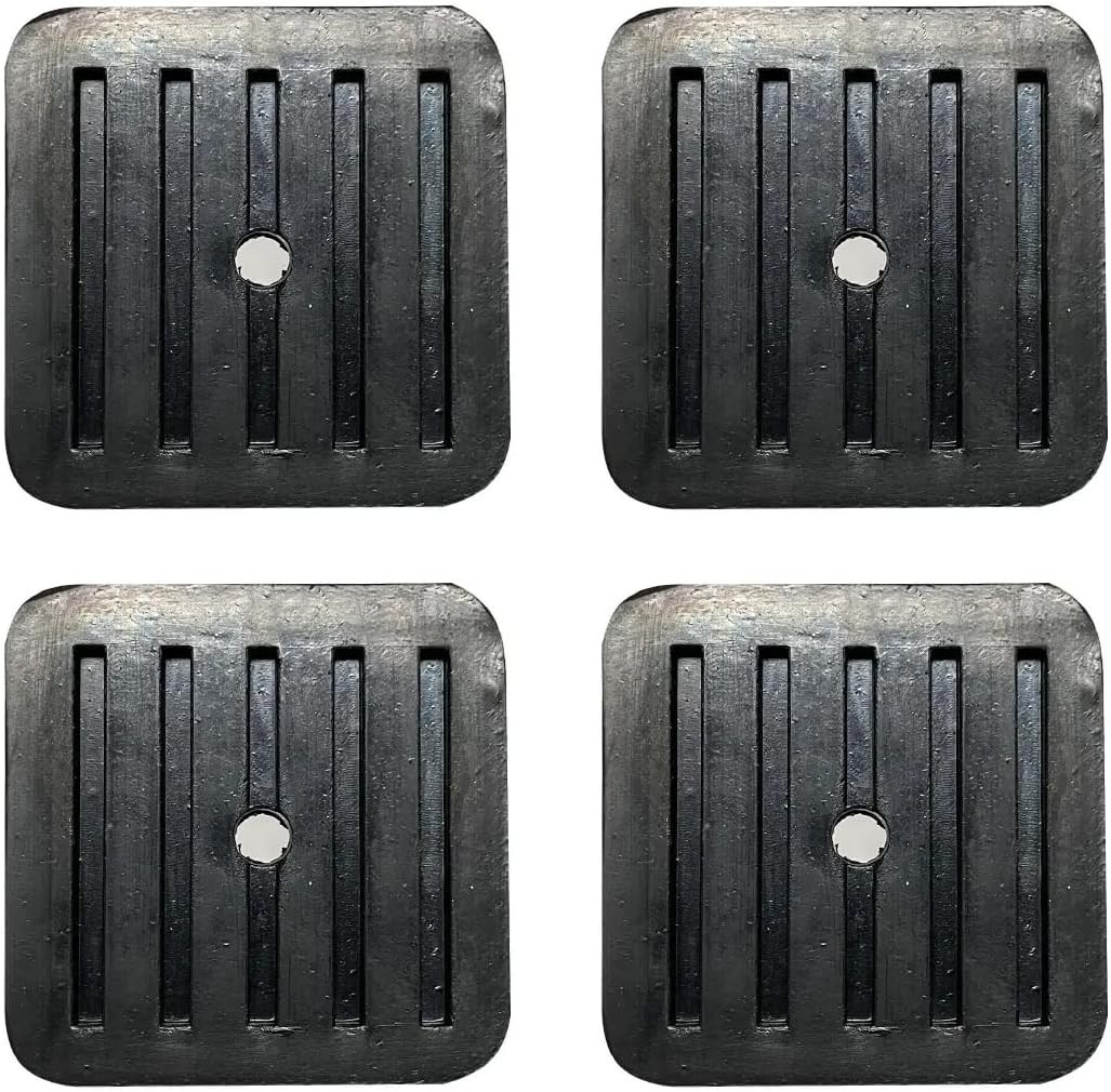 4 Pack Mini Split Anti-Vibration Pads Wall Mounting Bracket Isolator Rubber...