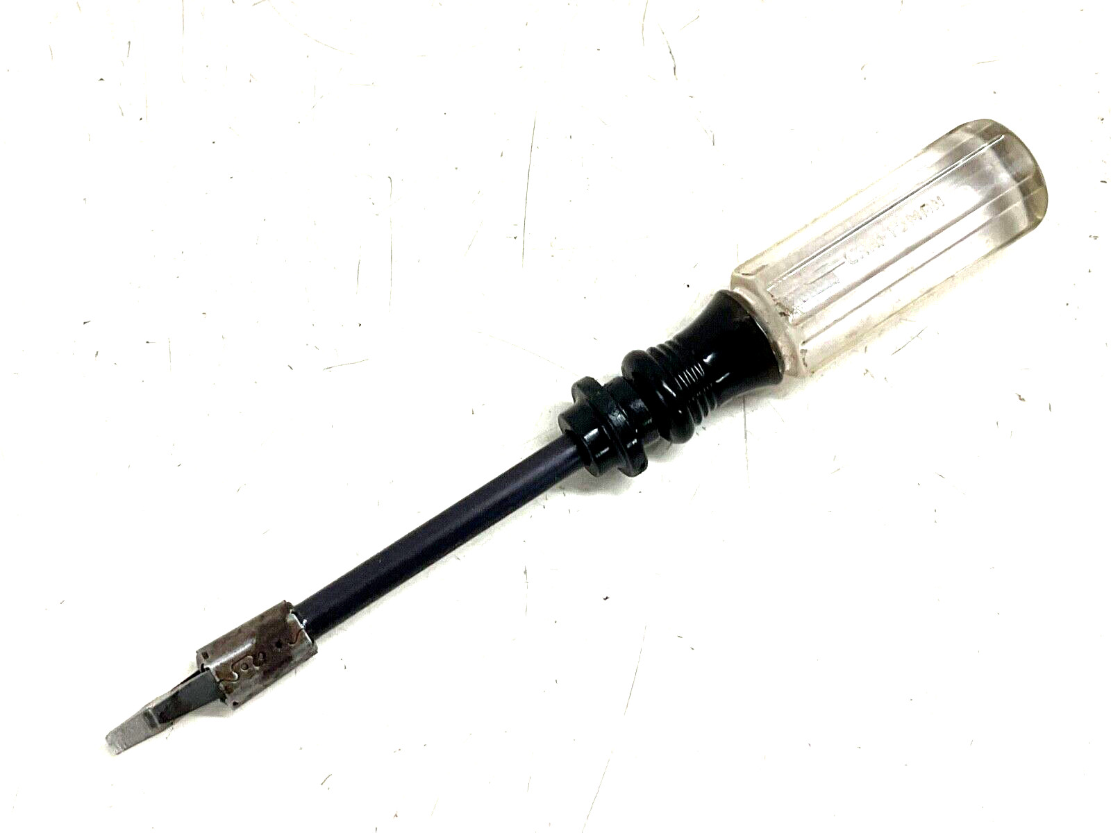 CRAFTSMAN TOOLS 3/16” SLOTTED SCREW HOLDING SCREWDRIVER, 4” SHAFT, 41123 WF, USA