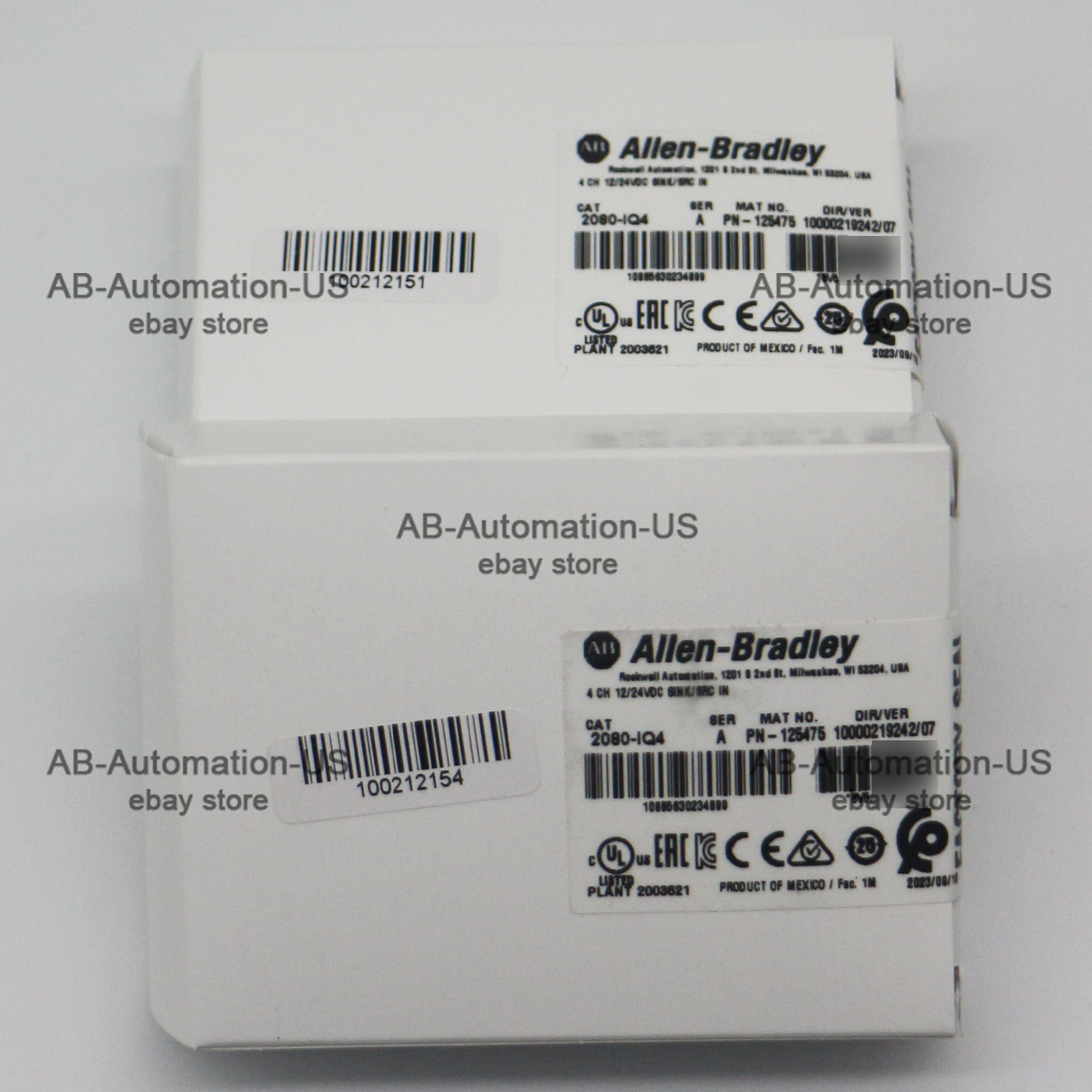 New Sealed  2080-IQ4 Micro800 4 Point IEC Digital Input Module