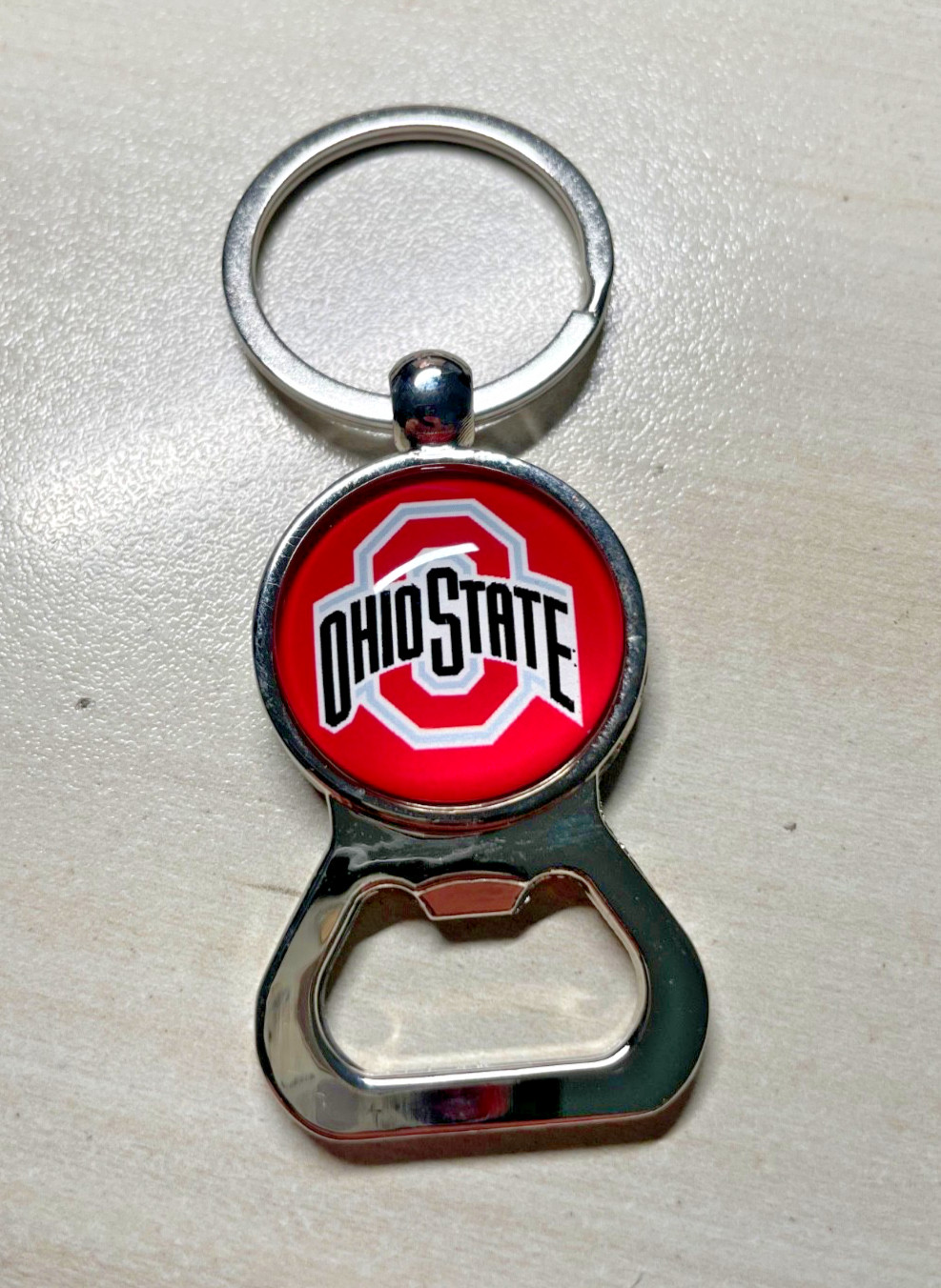 Metal Ohio State OSU Bottle Opener Set Key Ring Accessories