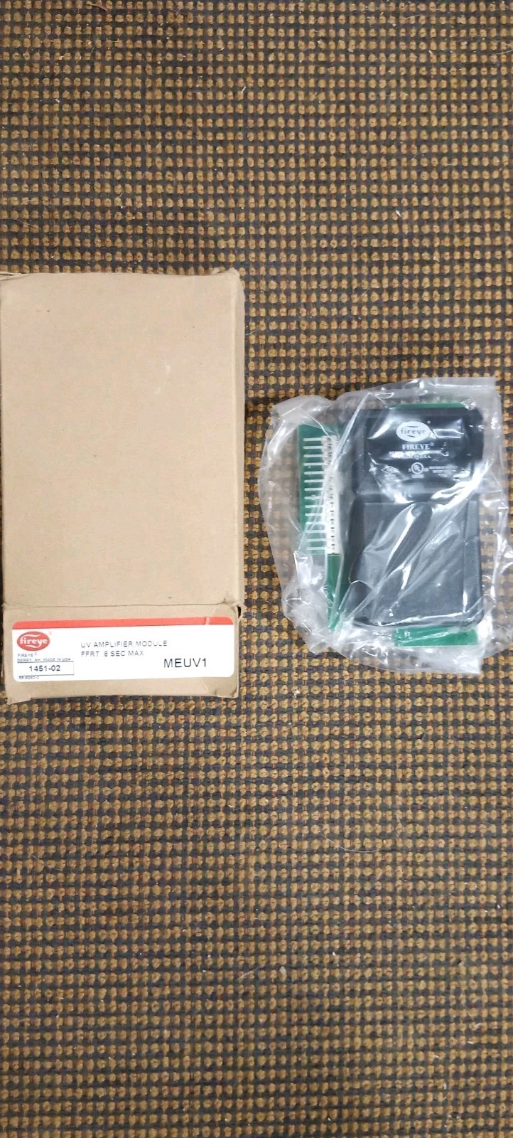 FIREYE MEUV1 UV Amplifier Module FFRT .8 Sec Max