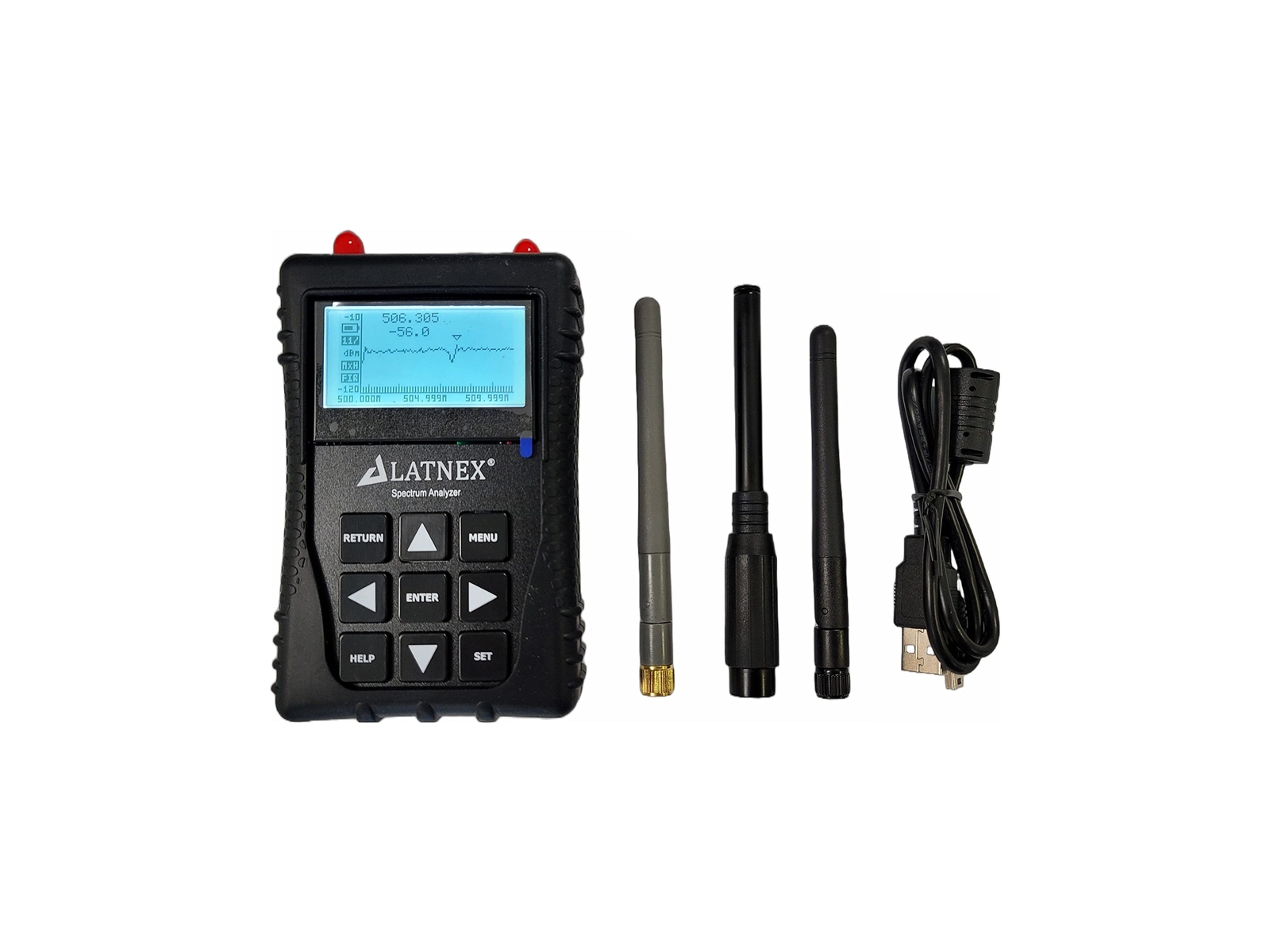 SPA-7GE RF Explorer and Spectrum Analyzer, 6G Combo+ Handheld Frequency Analy...