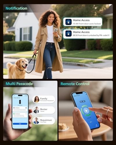 Philips Built-in WiFi Smart Door Lock Fingerprint Keyless Entry Deadbolt Alexa
