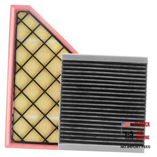 Comb Engine Cabin Air Filter for Cadillac size for XT6(2025-2020) carbon grey
