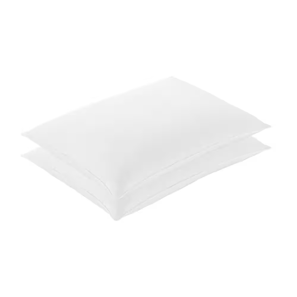 Medium down and Feather Blend Standard Pillow (28 In. L) (Set of 2) Free Shippin