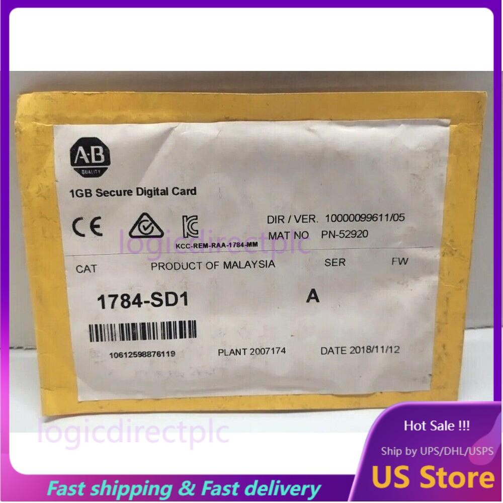 NEW Allen-Bradley 1784-SD1 Secure Digital Card 1784SD1 FREE SHIP