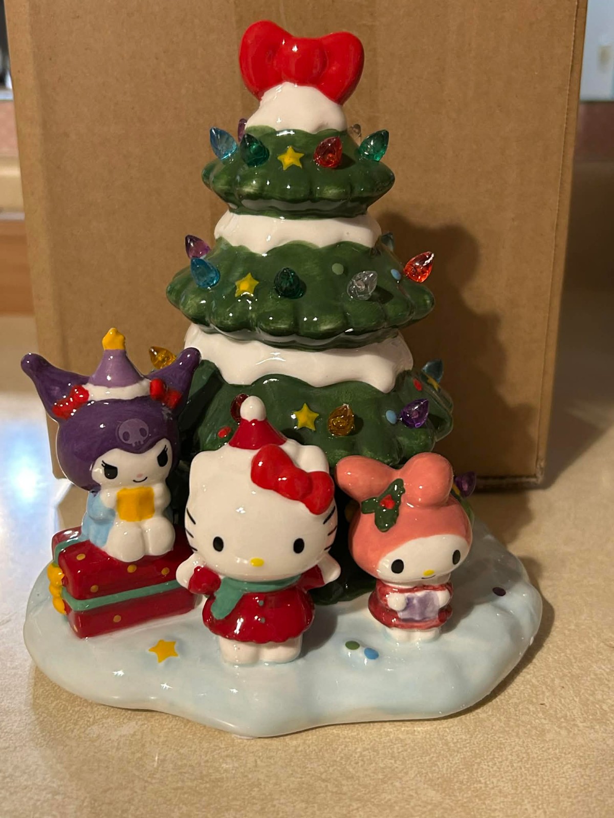 Blue Sky Hello Kitty And Friends Light-Up Ceramic Tree