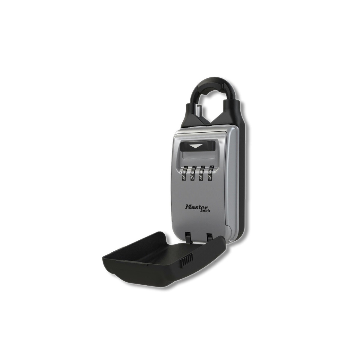 Master Lock 2-7/8 in Metal 4-Dial Combination Lock Box 5420D