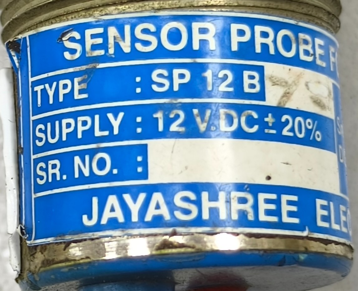 Jayashree Electron SP 12B30 Sensor Probe For Speed Switch 12VDC
