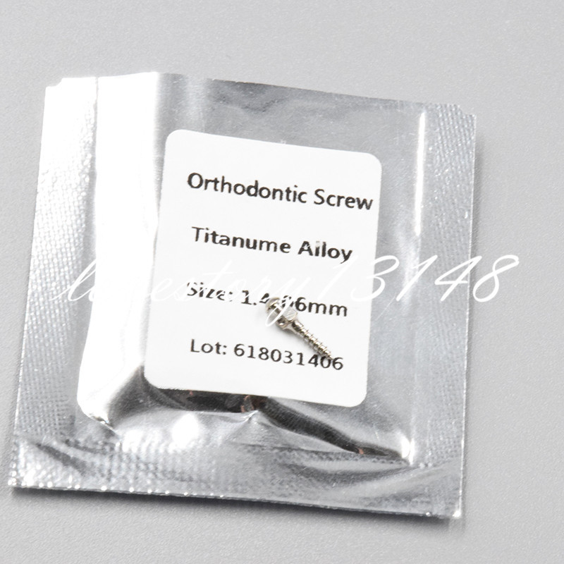 16 Sizes Dental Ortho Micro Implants Mini Screw/Screwdriver Self-Drilling&Handle