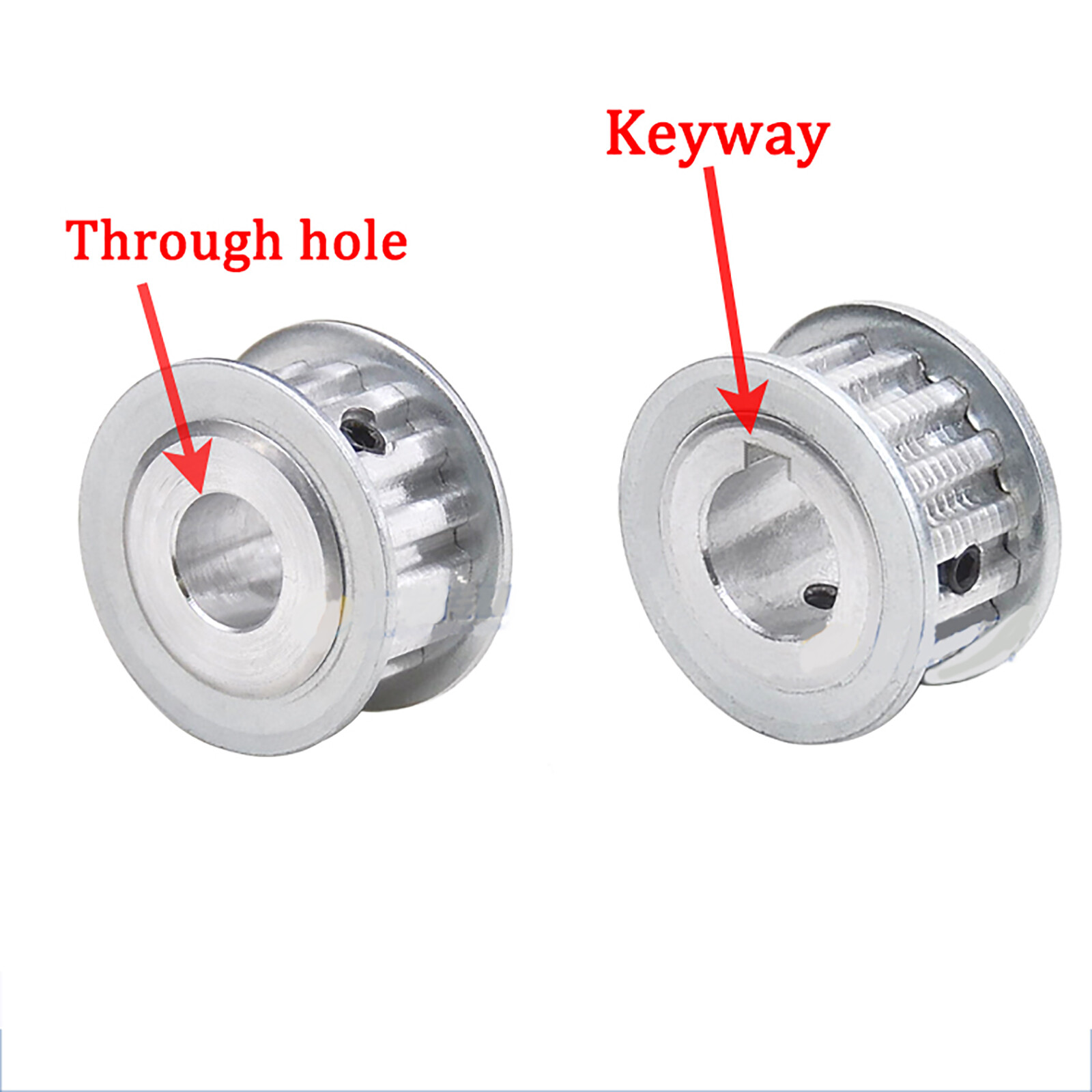 8M Timing Belt Pulley Drive Pulley 18/20/22/24/25/26 - 40 Tooth 32/40/42mm Width