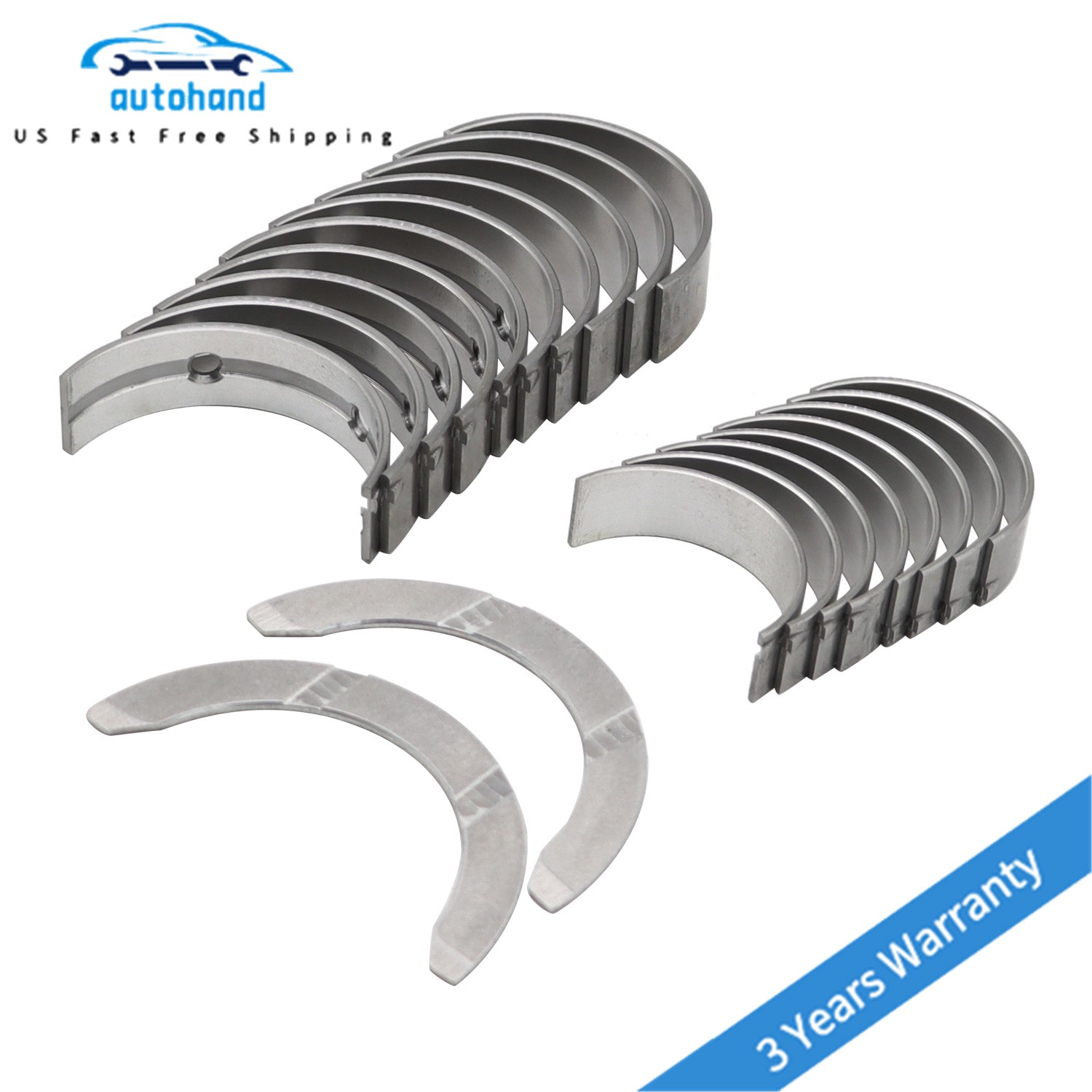 Main Connecting Rod Bearings STD For 2011-16 Hyundai Elantra Kia Forte 1.8L 2.0L
