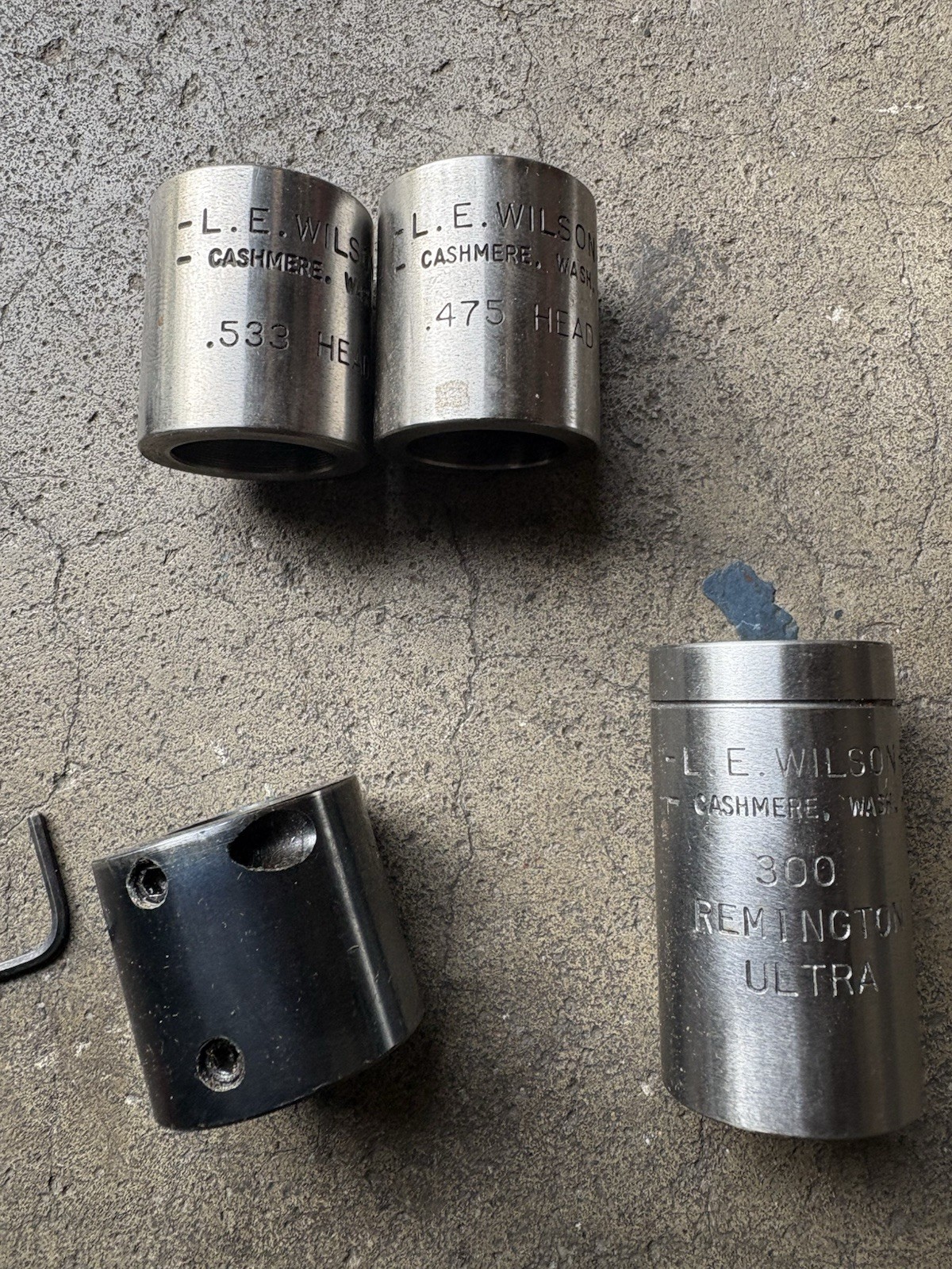 LE Wilson Reloading Case Trimmer With Extras