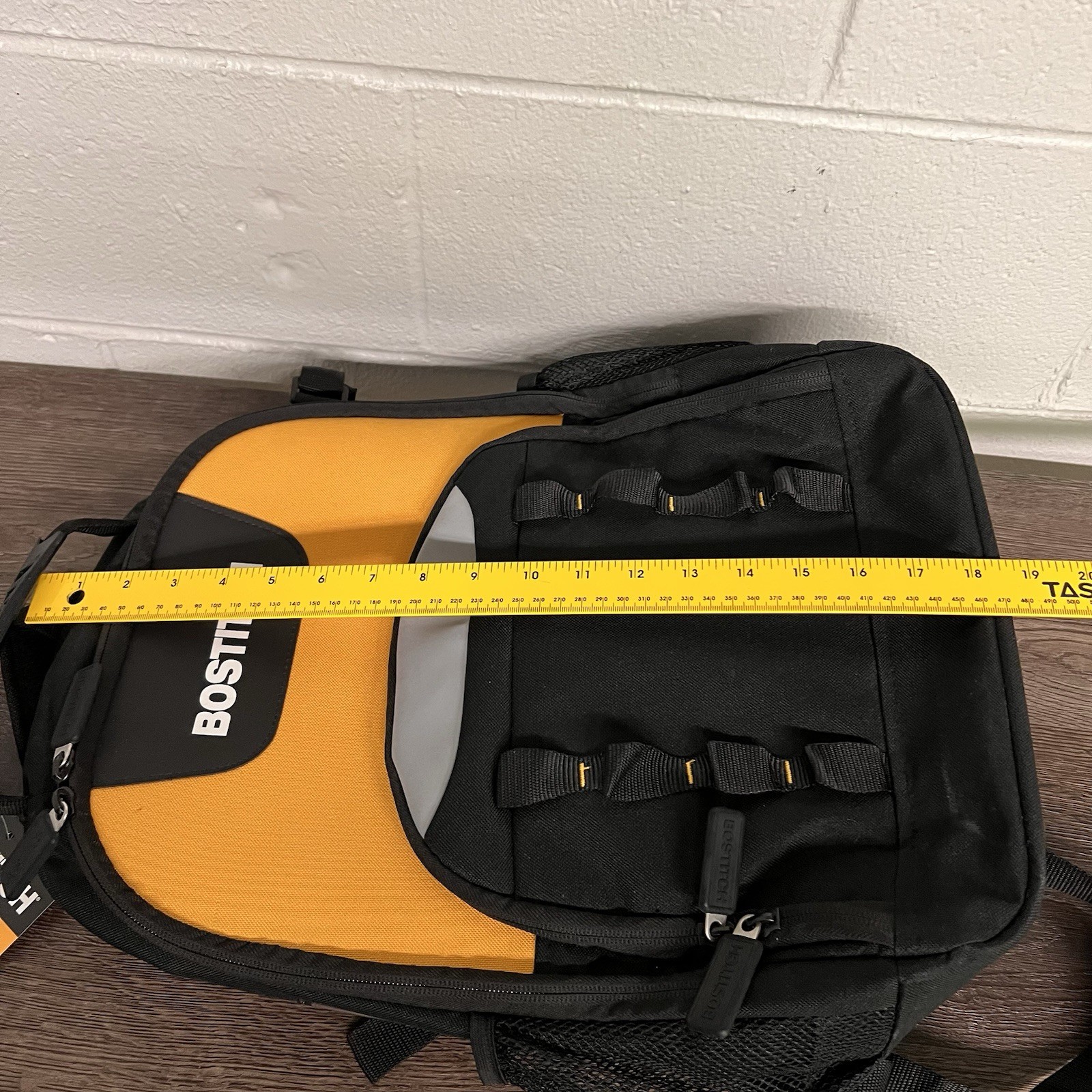 Bostitch Tool Storage Backpack Tote Bag Mechanic Construction Tool Bag