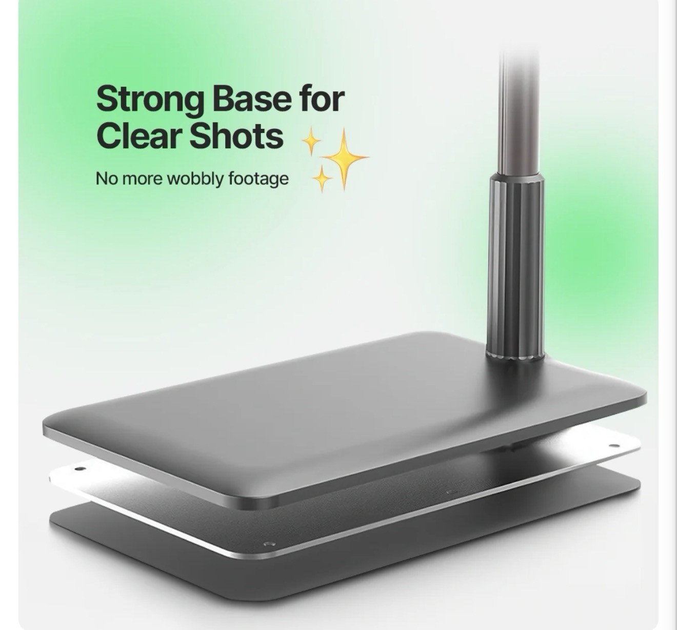Floor Mount Hit every angle 360 rotation Includes hands-free lights and remote