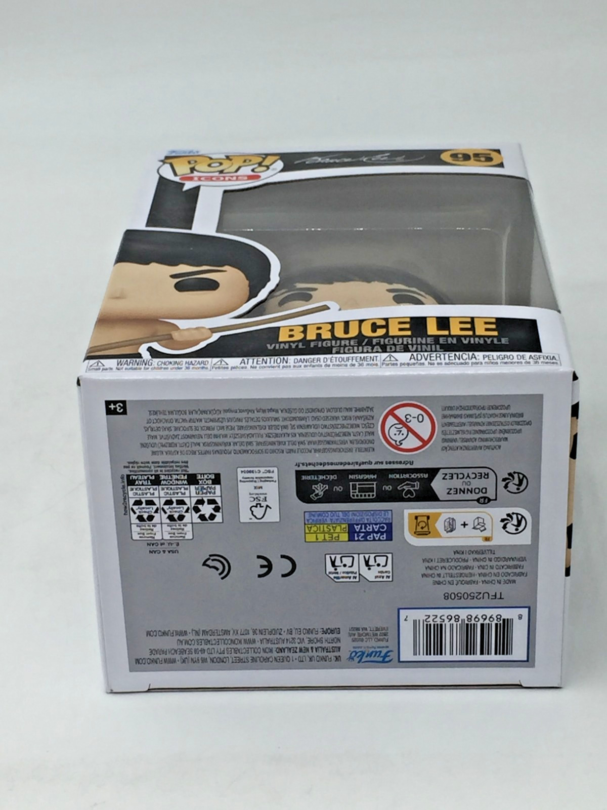 Funko Pop! Icons Bruce Lee #95 With Pop Protector