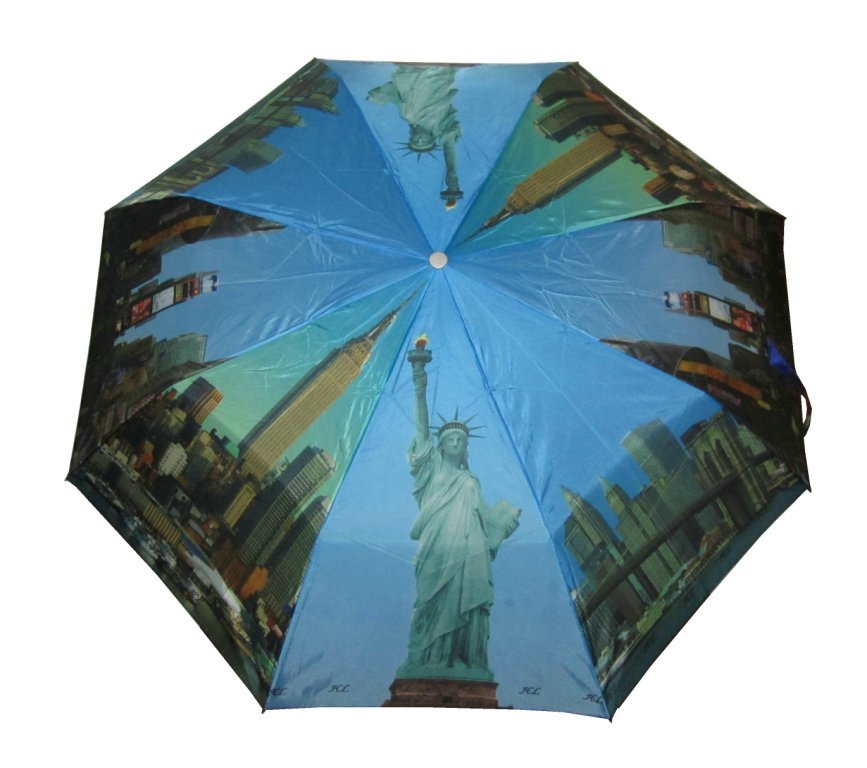 NY Sign Folding Umbrella, Compact umbrella, mini umbrella