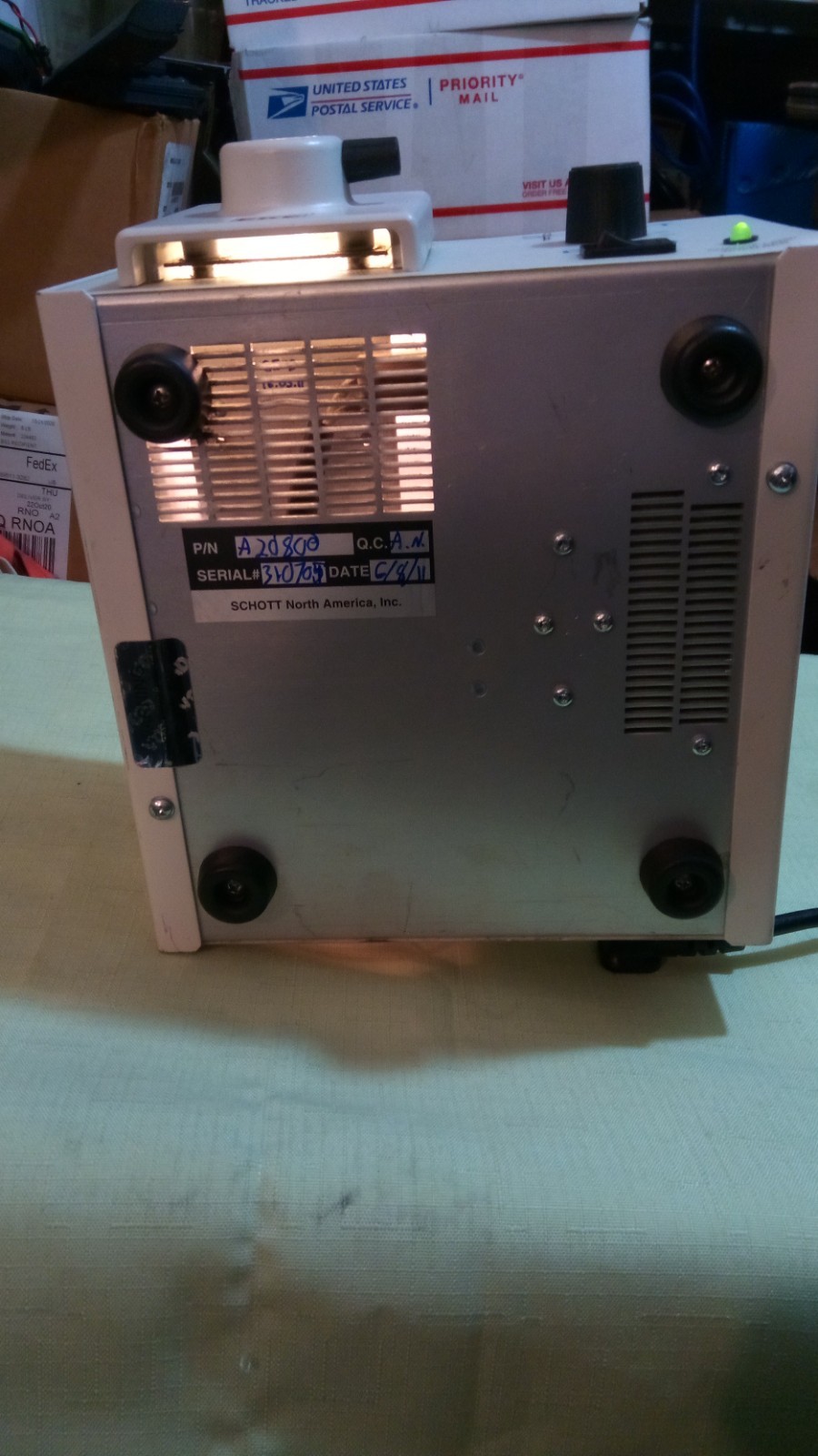 Schott A20800 Light Source DCR III EKE Fiber Optic Light Source