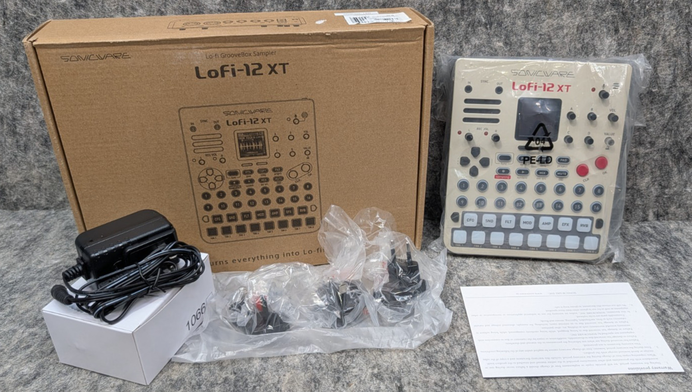 Sonicware Lofi-12 XT Low-res Digitized Sampler- Limited Retro Color  🔥New🔥