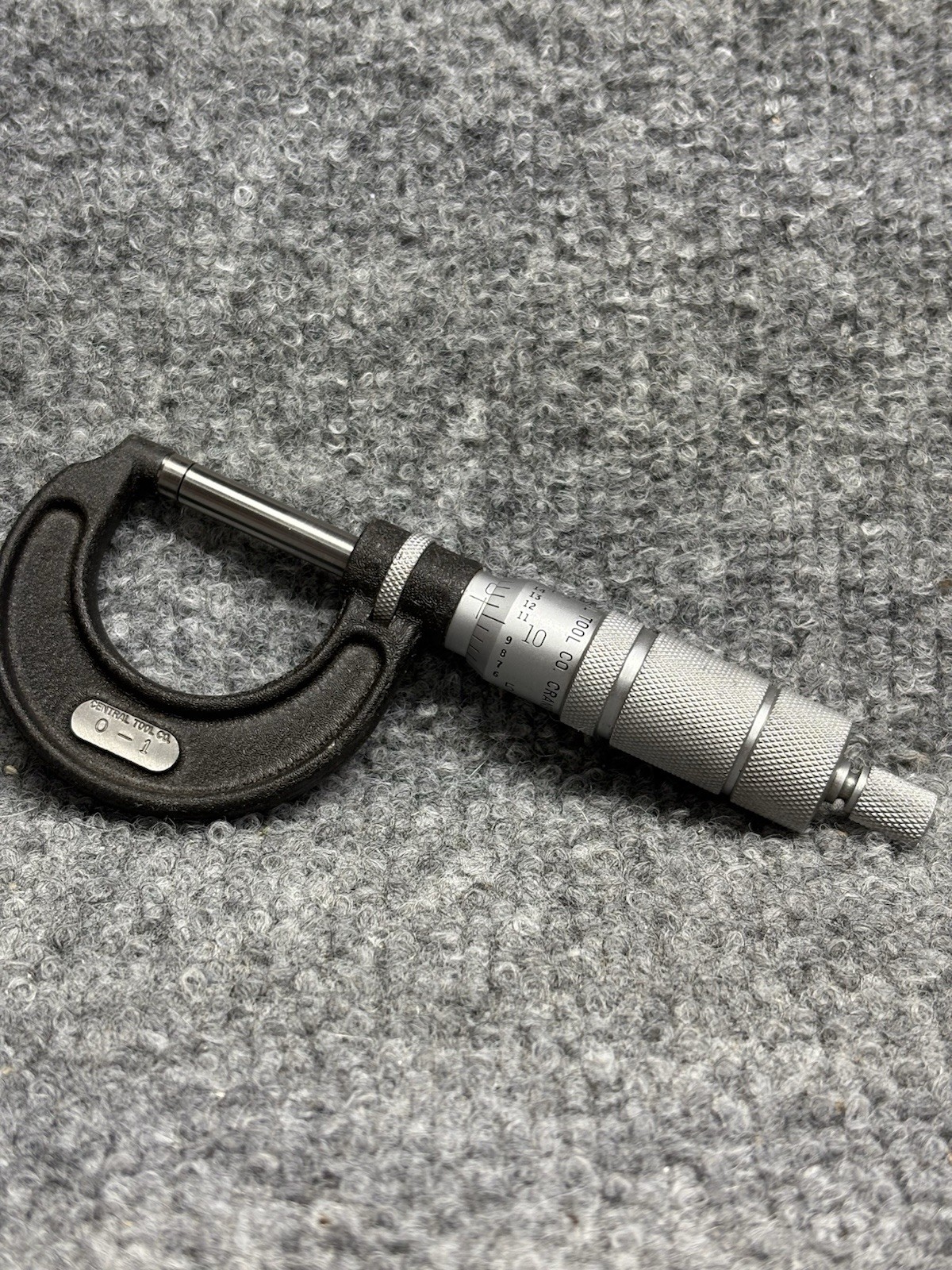 CENTRAL TOOL  Micrometer 0-1 IN MEASURING TOOL