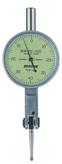 PEACOCK Ultra-low pressure pictest PCN-1BE Graduation 0.01mm Range 0.8mm Japan
