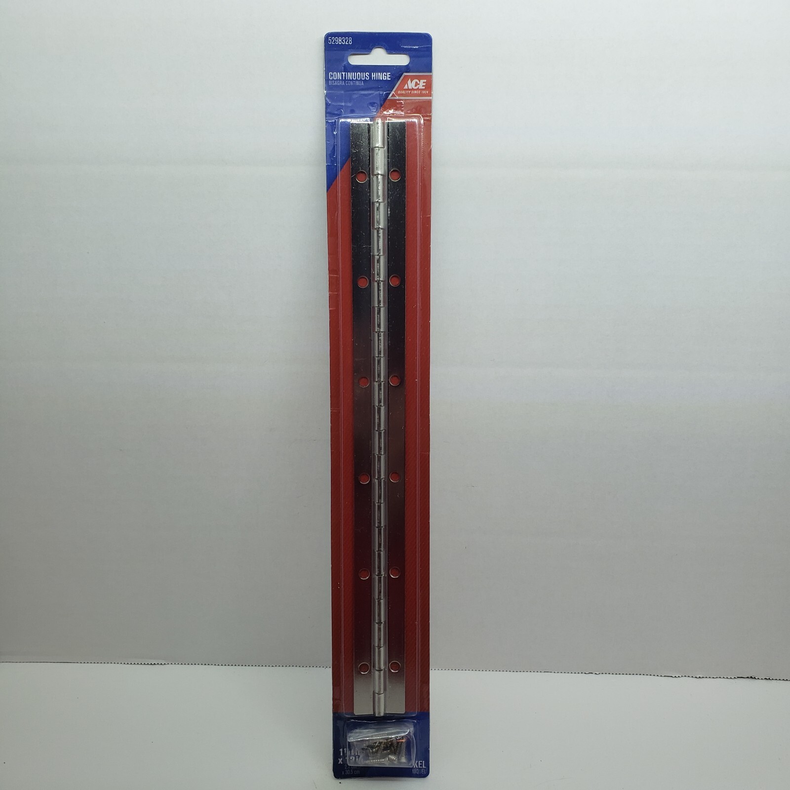 ACE Continuous Hinge  Nickel   1-1/16" x 12"  #5298328