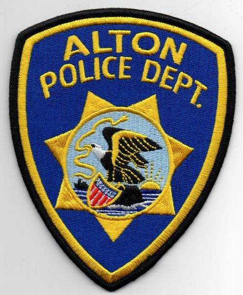 ILLINOIS IL ALTON POLICE NICE SHOULDER PATCH SHERIFF
