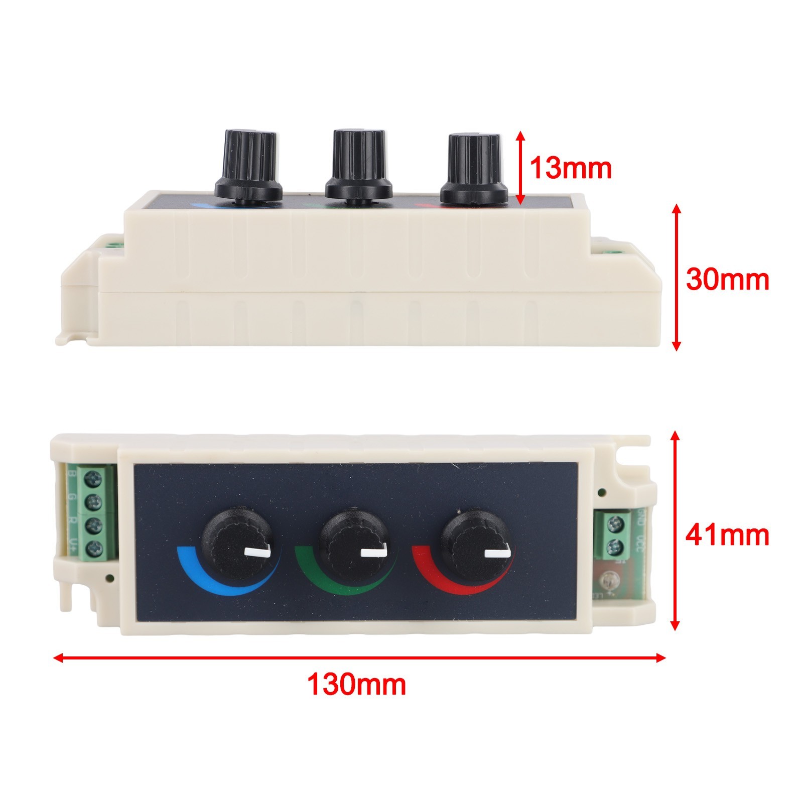 For RGB LED Dimmer Controller Manual Adjustment Knob Easy Installation