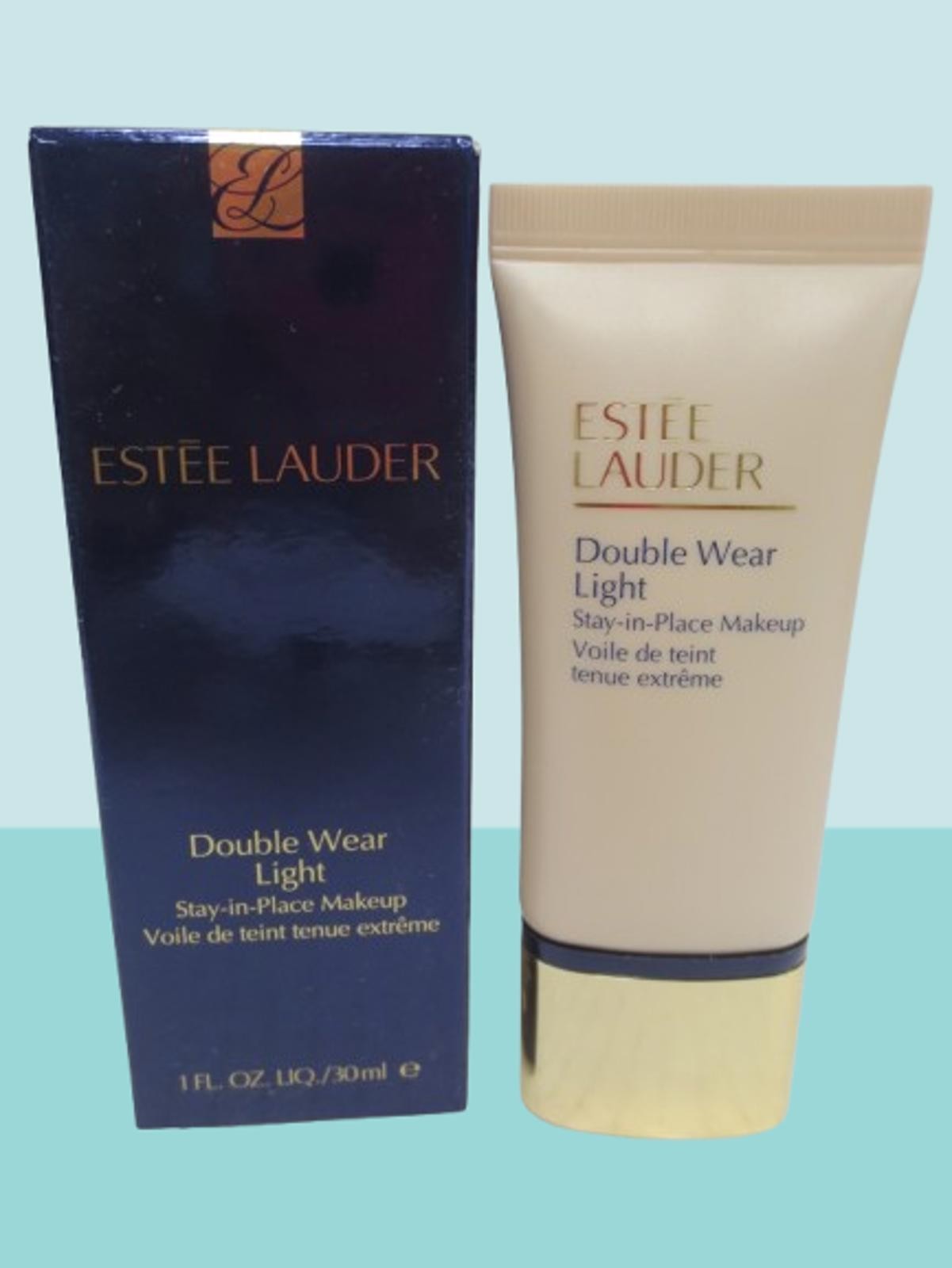 ESTEE LAUDER DOUBLE WEAR LIGHT STAY IN PLACE MAKEUP INTENSITY 1.0 1 OZ BOXED