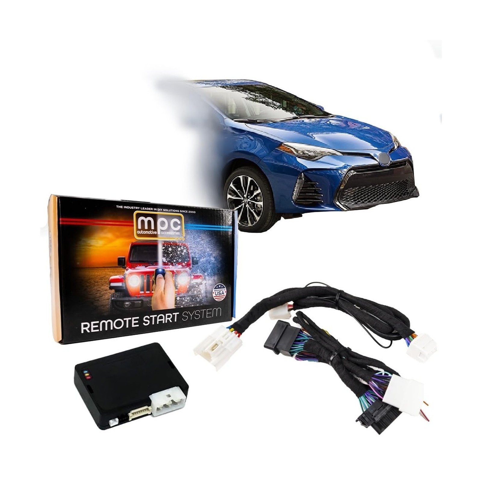 MPC Remote Start Kit Compatible with Toyota Corolla 2014-2019 || H-Key ONLY |...