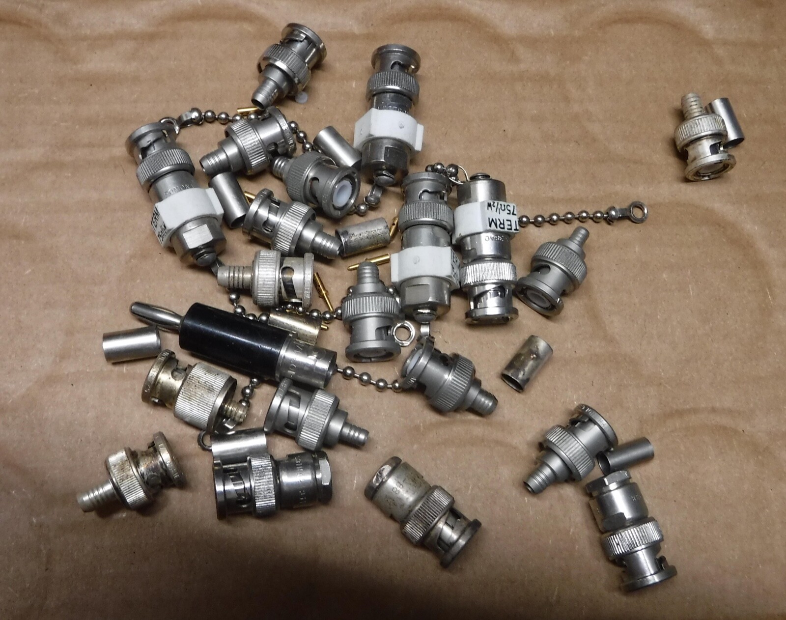 ASSORTED TERMINATIONS AND RF CONNECTORS    FREE SHIPPING