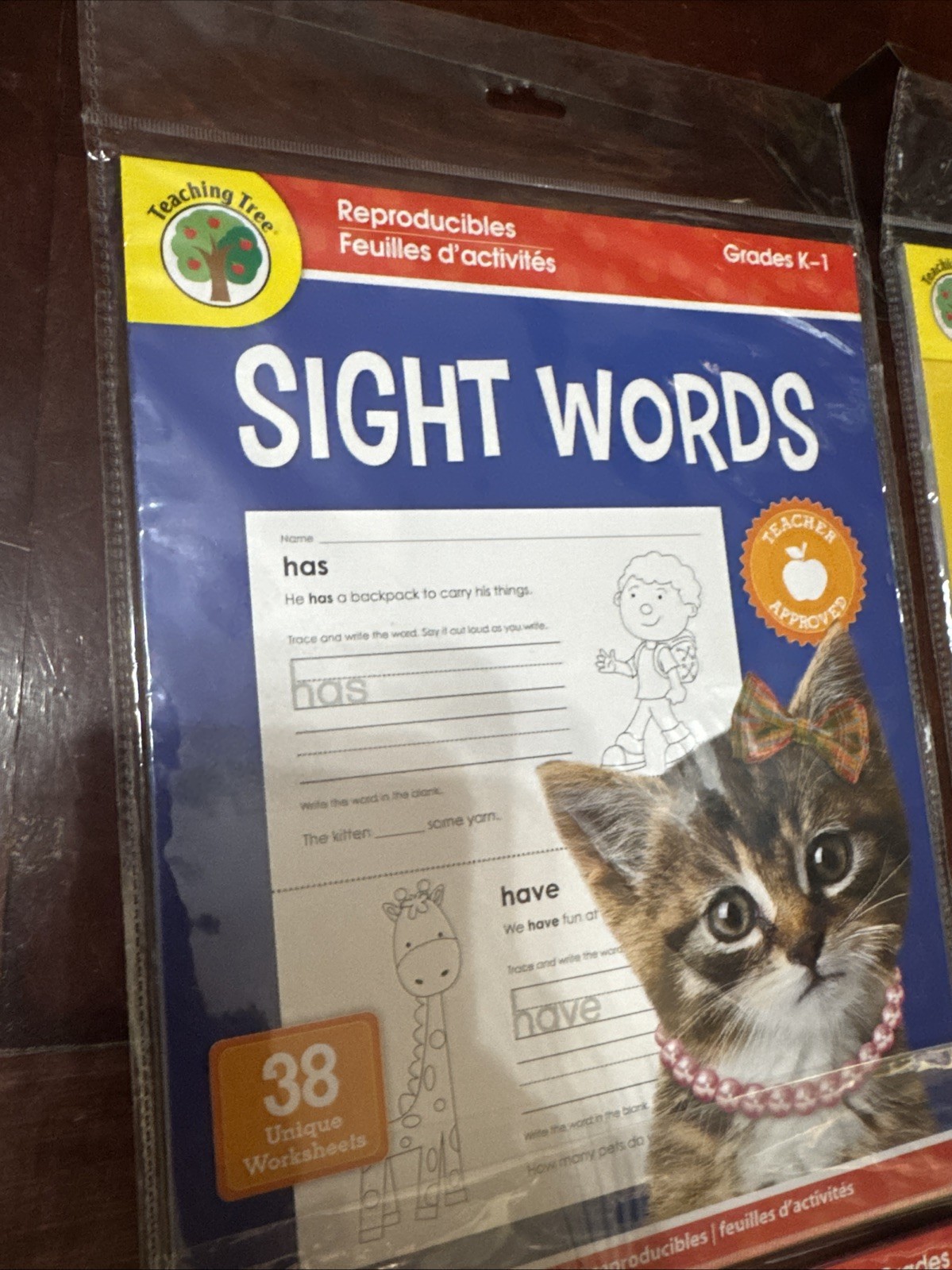 Teaching Tree Sight Words Worksheets Grade K-1, 2-3 & (2)Word Problems Grade 1-2