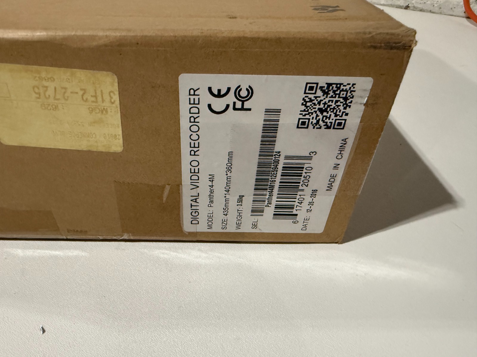 ClearView Panther4-4M Panther Security Camera Digital Video Recorder DVR
