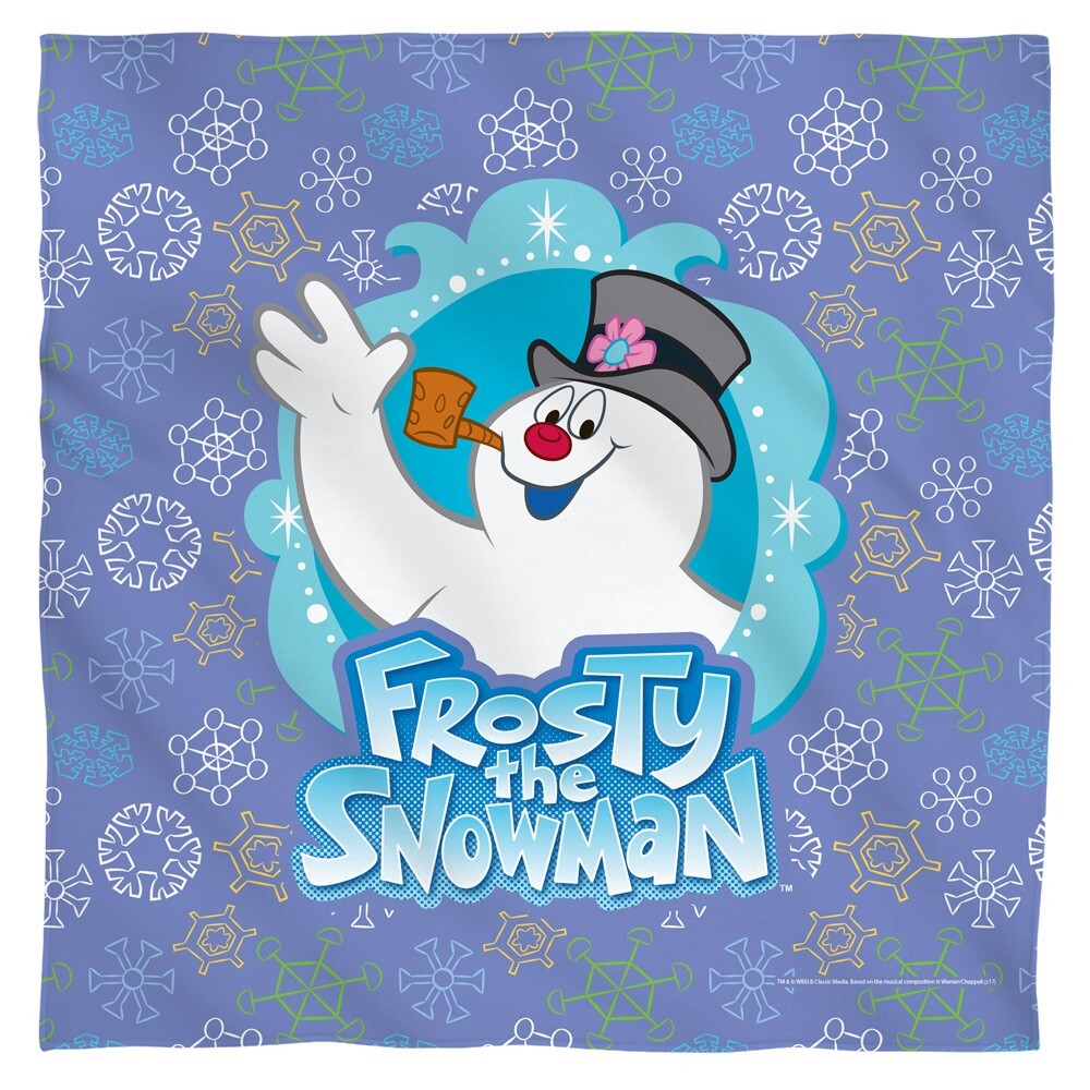 Frosty The Snowman  "Frosty" Bandana - 22" x 22"