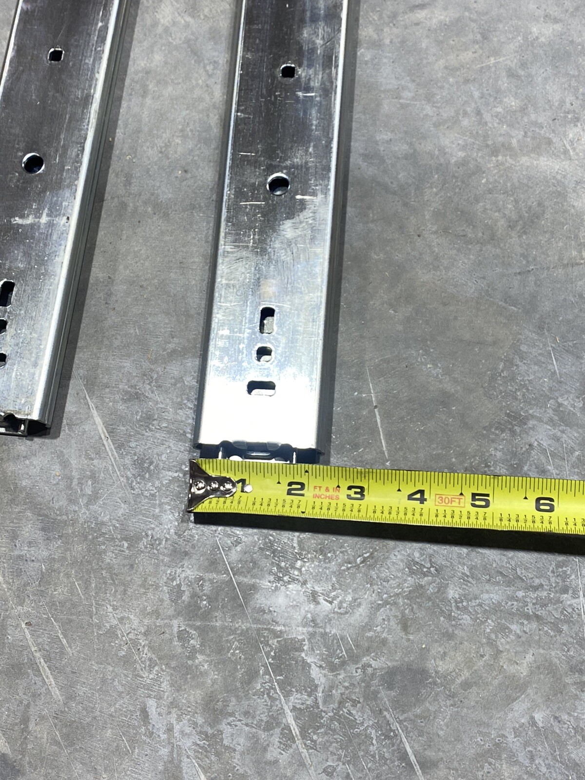22" Heavy Duty Slide Assembly Zinc Travel Steel Drawer Slides ( Pair ) New