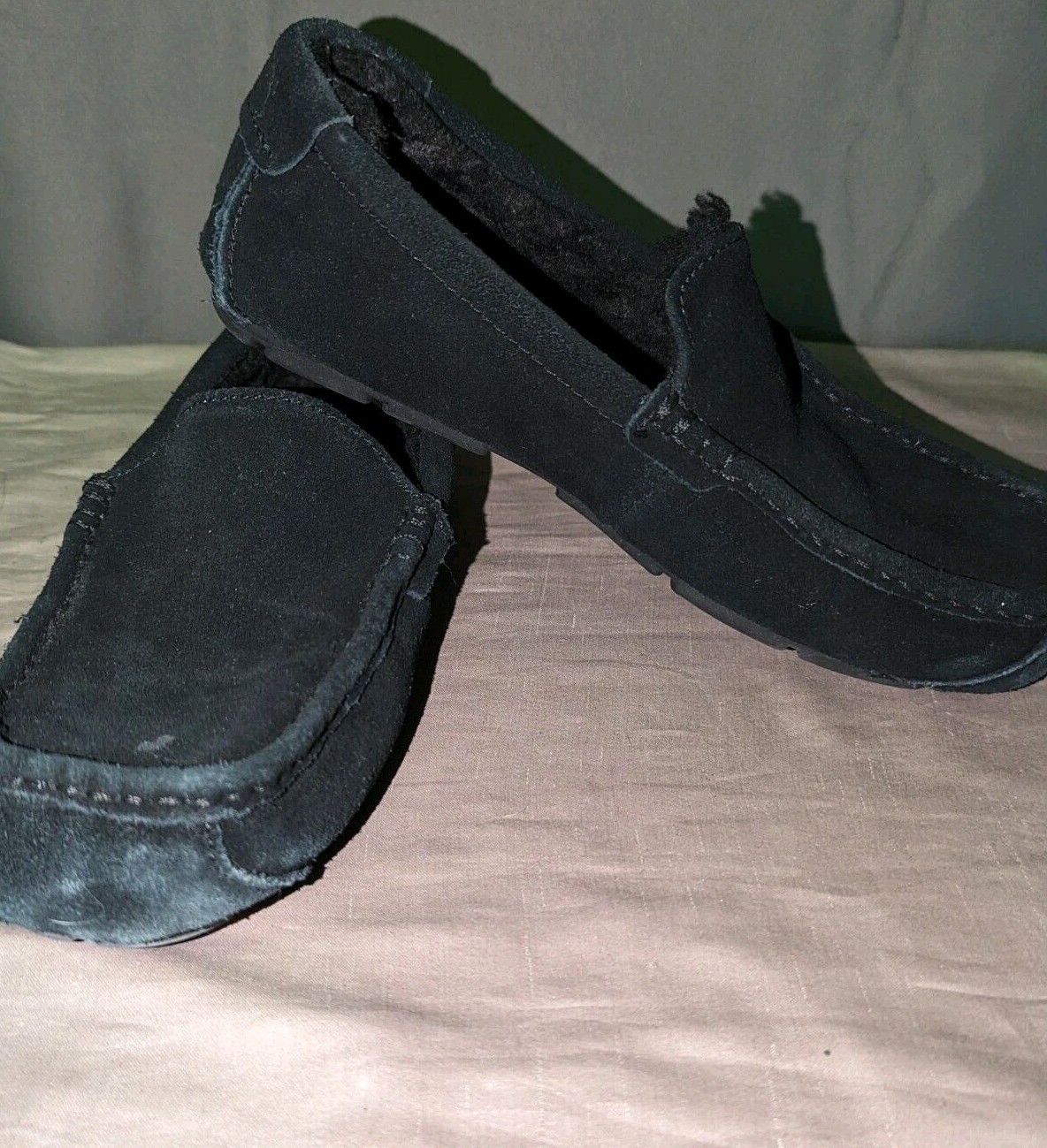 Koolaburra Slippers Mens Size 8 M Black Tipton