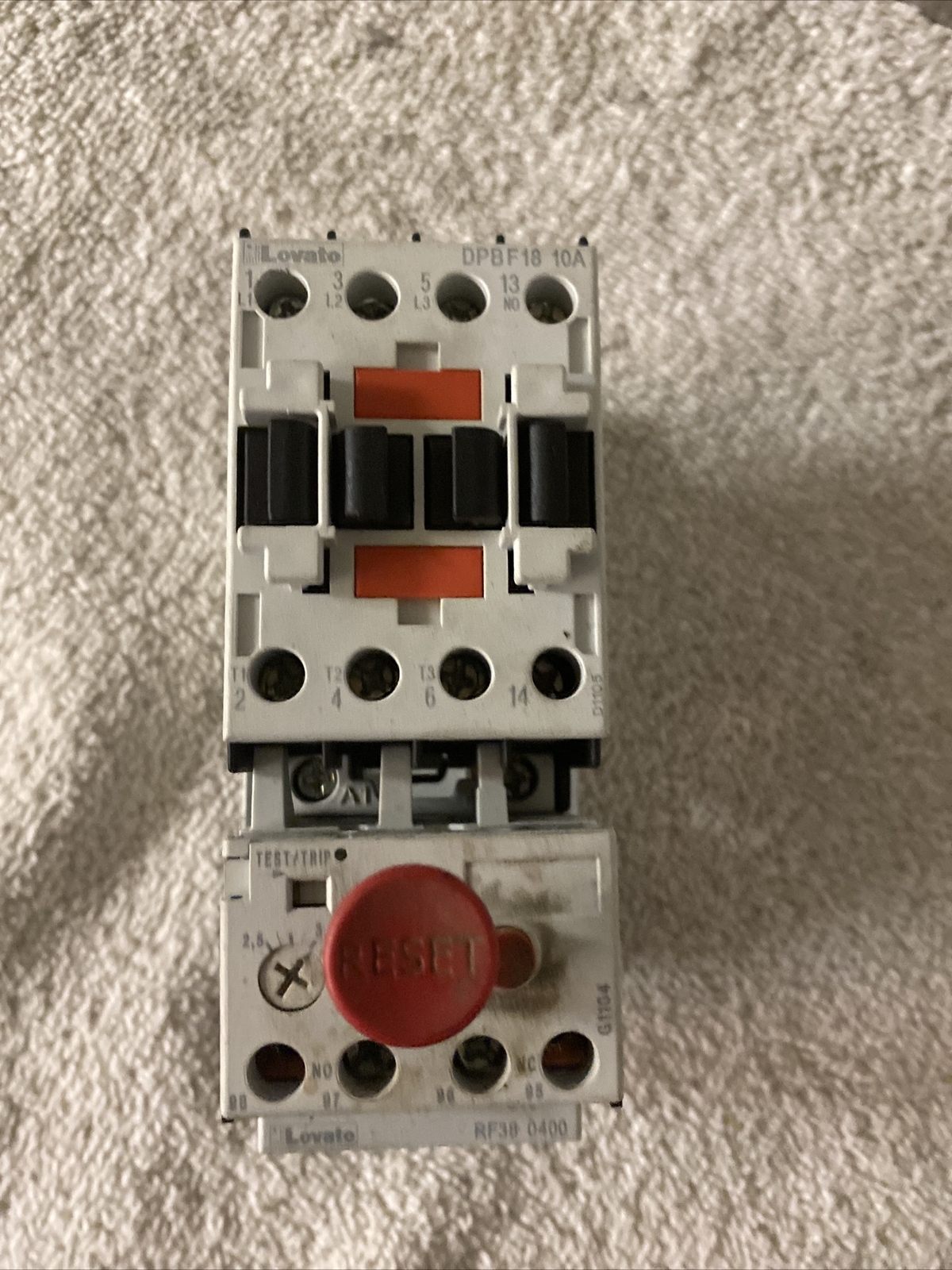 Taylor ice cream machine contactors  Reset