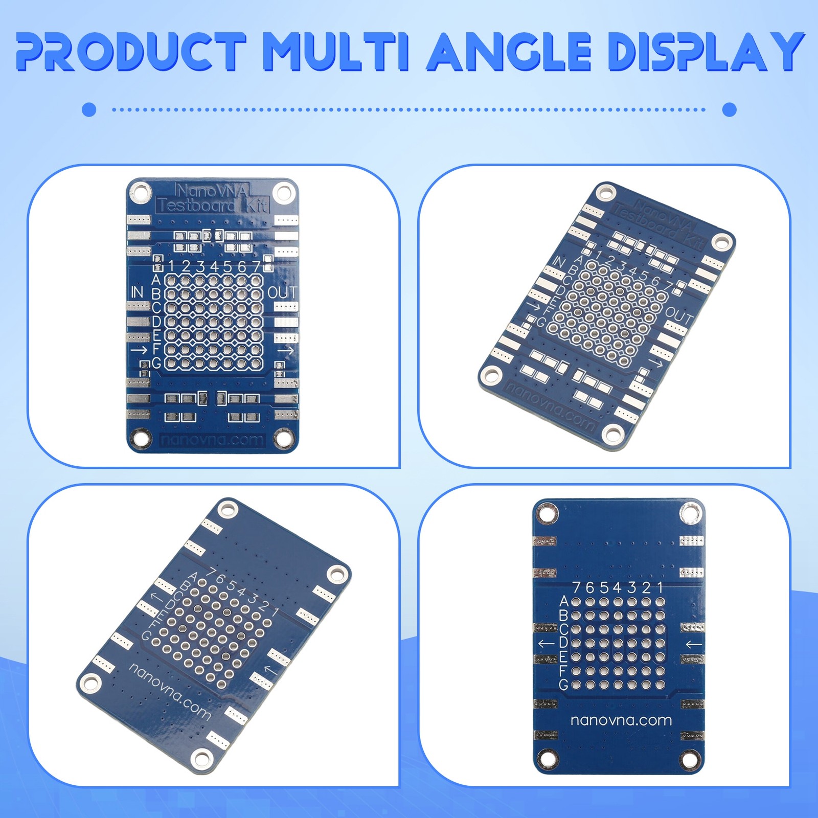 Test Board Kit VNA Test Demo Board Vector Network Analyzer Test Board 2752