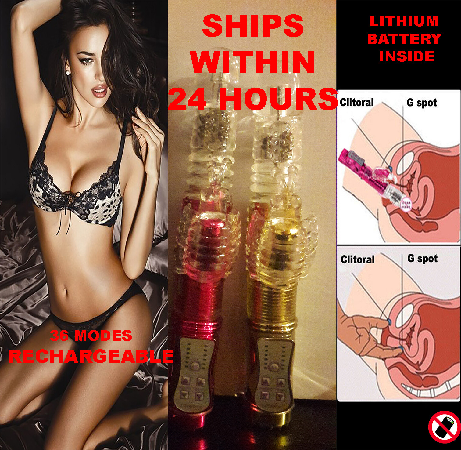 RECHARGEABLE -Massager-Female