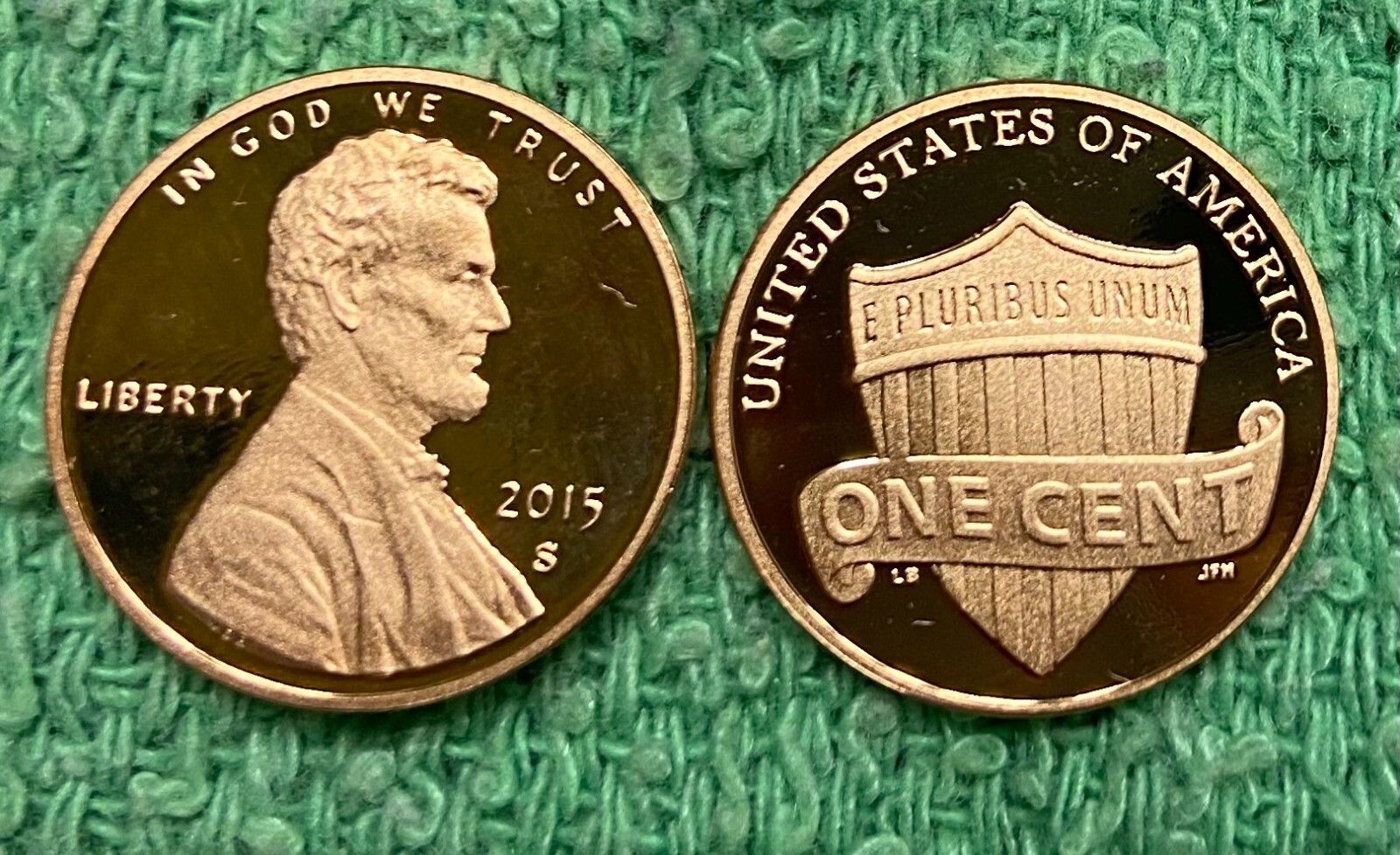 2015-S  **PROOF**  LINCOLN CENT - NICE COIN - L@@K AT PICTURES!!!!!